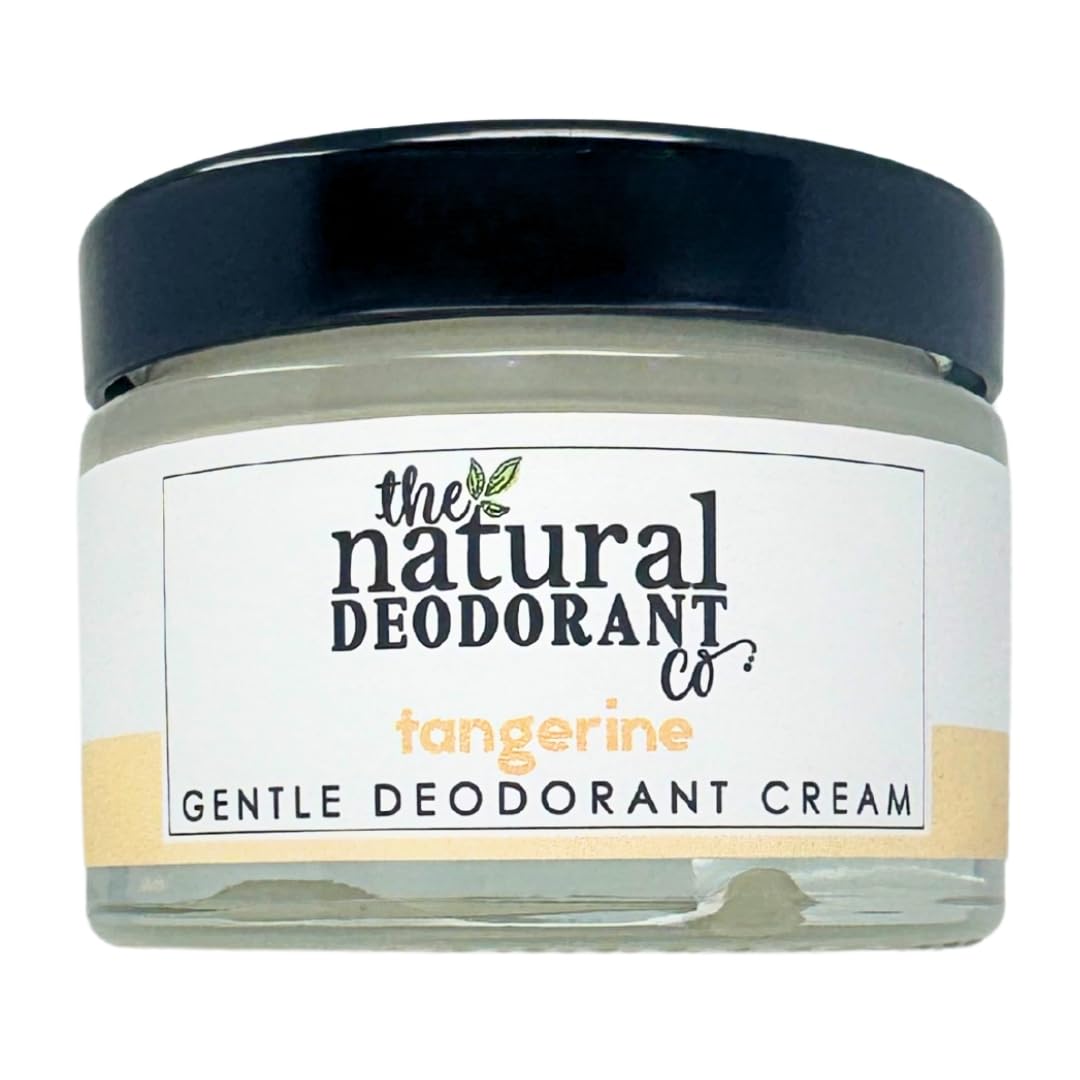 The Natural Deodorant Co, Gentle Deodorant Cream Tangerine 55g