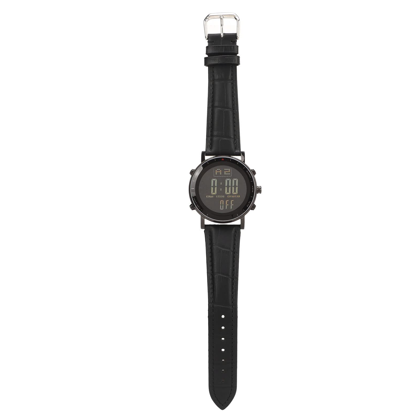 POENVFPO Orologio Barometro da Pesca, Altimetro, Bussola, Termometro, Metallo Impermeabile, Orologi a Clip con Meteo