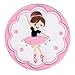 PatchMommy Toppa Termoadesiva Ballerina Balletto Patch Ricamate per Ferro da Stiro o per Cucire - Toppe Adesive per Vestiti, Applicazioni per Tessuti Bambini