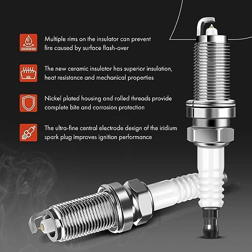 A-Premium Set of 8 Yellow Ignition Coil Pack and Iridium Spark Plugs by A-Premium - Used condition - Image 5