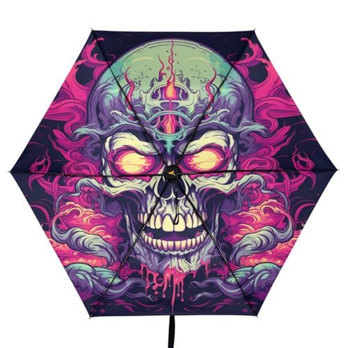 Parapluie pliant Fired Cool compact avec protection UV et solaire optimale