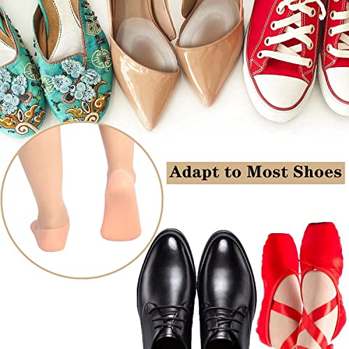 Image of Silicone Socks Full Size Socks,Moisturizing Socks Foot Anti Cracking Care Skin Socks For Dry Feet Cracked Heel Repair Heel Softener Foot Care-Sock For Women For Men(Free Size) ( Silicon Strip Socks, 1 Pair )