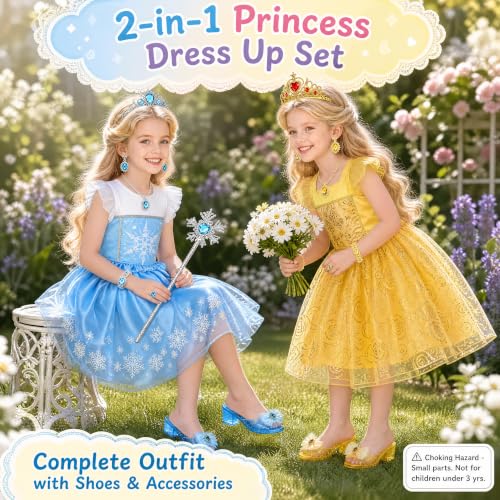 Disfraz de Princesa para Niñas 3-6 años miniatura 3