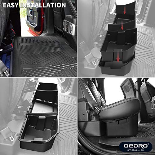 image for oEdRo Under Seat Storage Fit for 2015-2024 Ford F-150 F150 SuperCrew/C