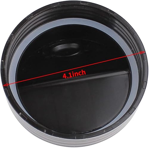 Miniatura 5 de Piezas de repuesto Blender Blend-N-Go Smoothie Kit, incluye cuchilla con tapa inferior gris y taza de 24 onzas, compatible con Oster Blenders Pro