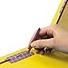 Smead 100% Recycled End Tab Pressboard Classification File Folder with SafeSHIELD Fasteners, 2 Dividers, 2