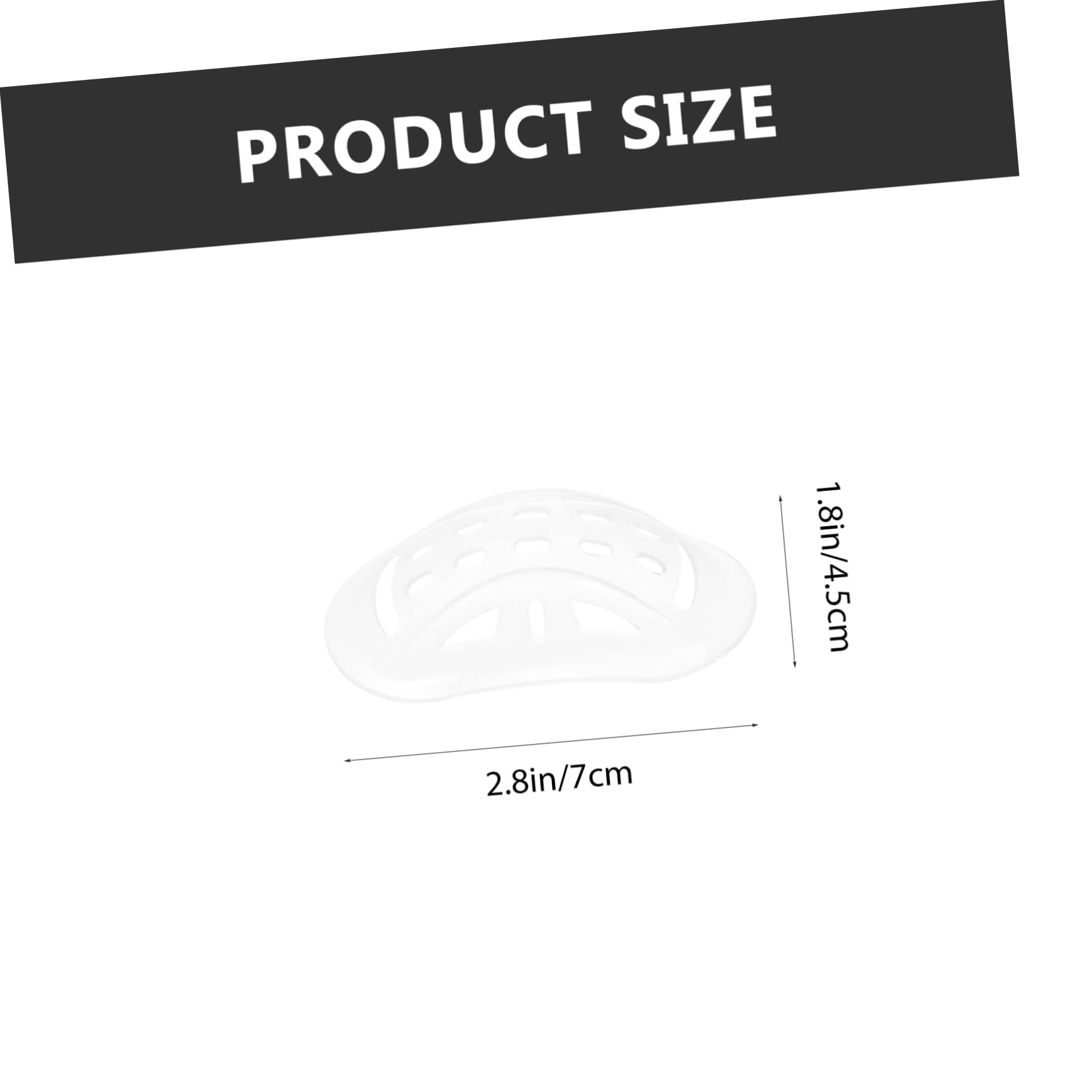 Toddmomy 6pcs Chin Pad for Helmets Chin Strap Cup Accessories Compatible Bike and Electric Helmets Made of High-durability Material