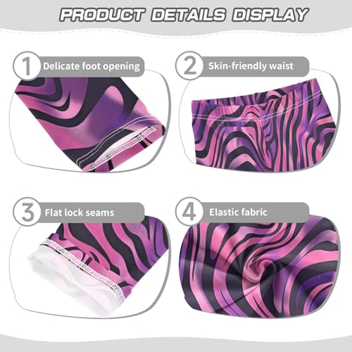 Bolaz Toddler Girls Leggings Printed Yoga Pants Leggings Zebra Print for Kids3