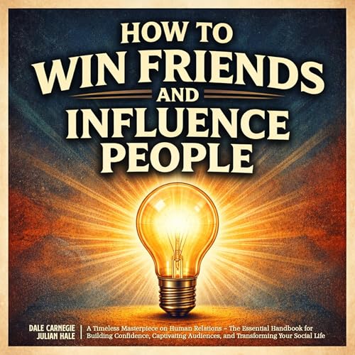 Diseño de la portada del título How to Win Friends and Influence People