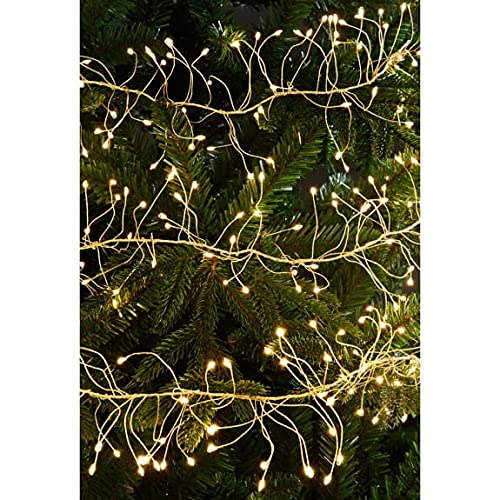 AJ New & Amazing Christmas Cluster Micro Lights 480pk - Warm White
