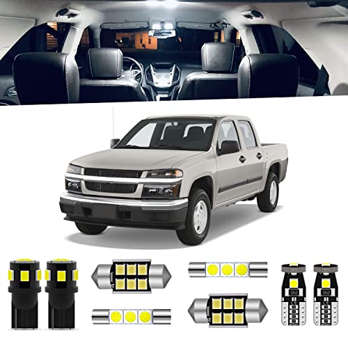 Kit de luces interiores LED blancas para Chevrolet Colorado 2004-2012