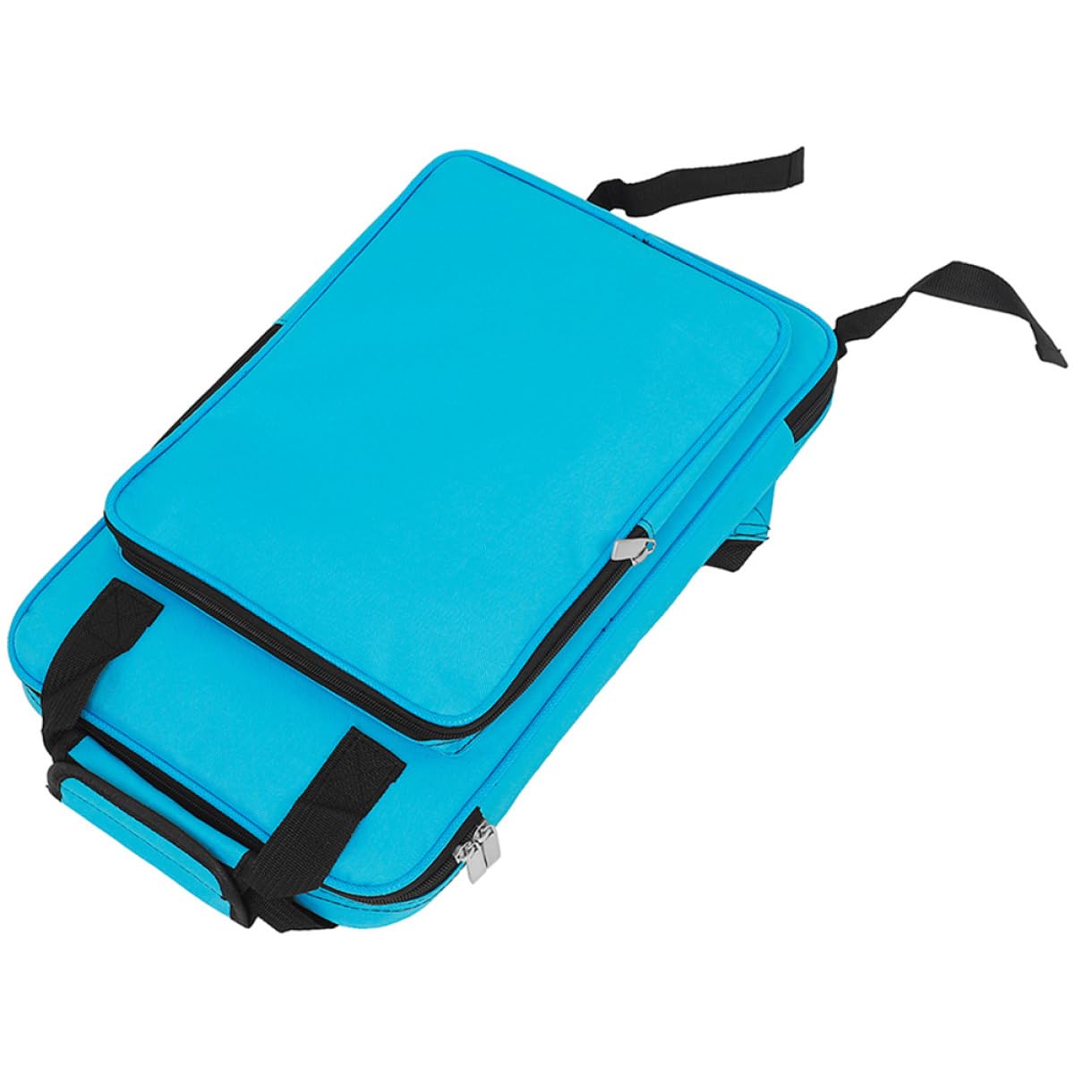 VICASKY Drumstick Storage Pouch Portable Mallets Organizer Bag with Zipper Spacious Holder for Multiple Drumsticks Mallets Durable Design Convenient Carrying for Performers