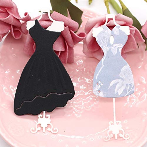 KSCRAFT Dress Forms Metal Cutting Dies Stencils for DIY Scrapbooking/Photo Album Decorative Embossing DIY Paper Cards