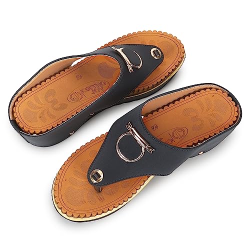 Image of ORTHO JOY doctor Fancy Slipper for women || Orthopedic Women's Fashionable comfortable slipper