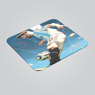 Stick Store Argentina Messi 10 Football Mouse Pad | Gaming Printed Mouse Pad - for Computer Table, Laptop, PC & Office | Super Smooth Surface, Anti-Slip, Rubber Base