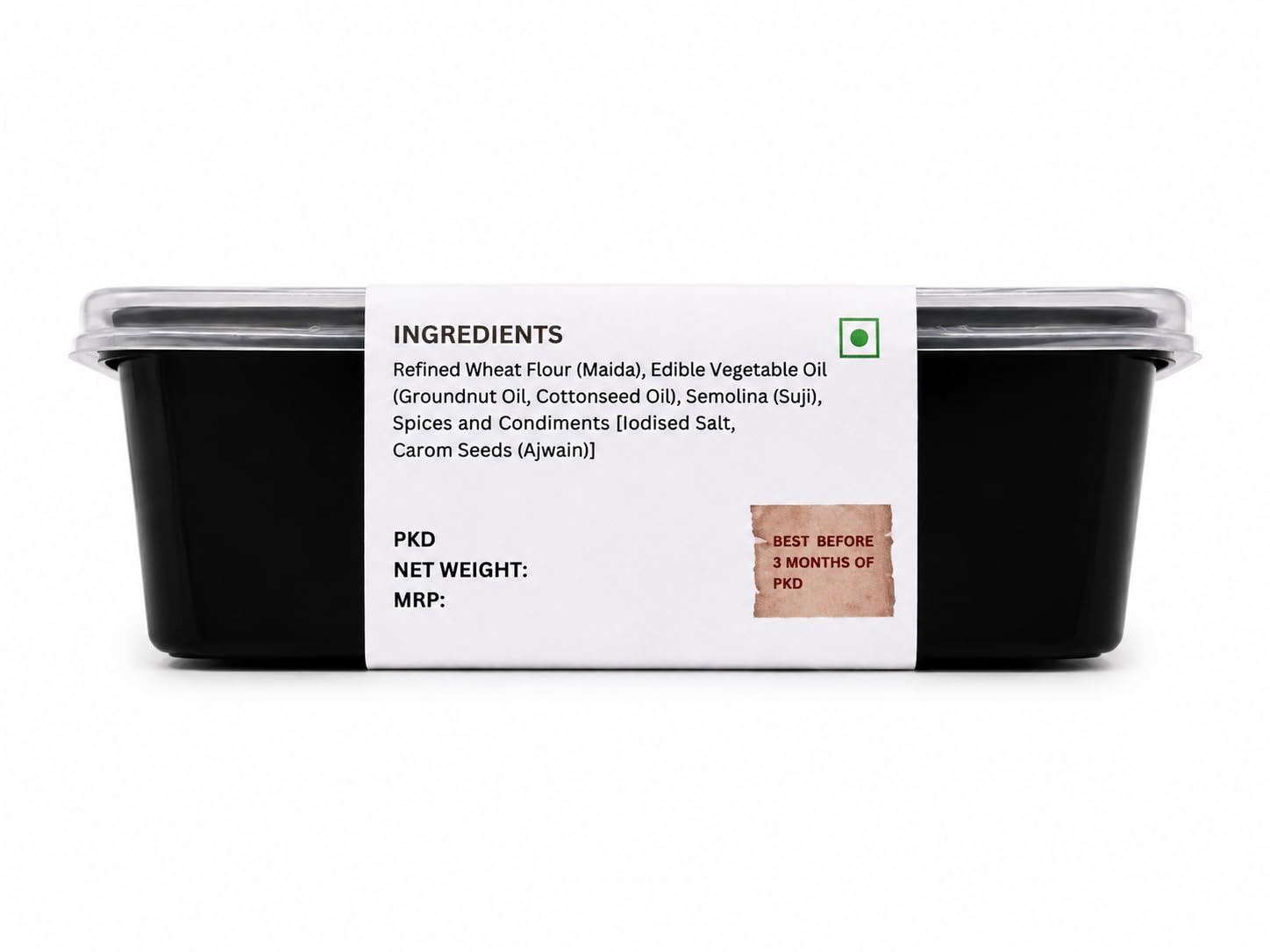 House of Snacks Mathri, Ajwain Flavour, 200gm 1
