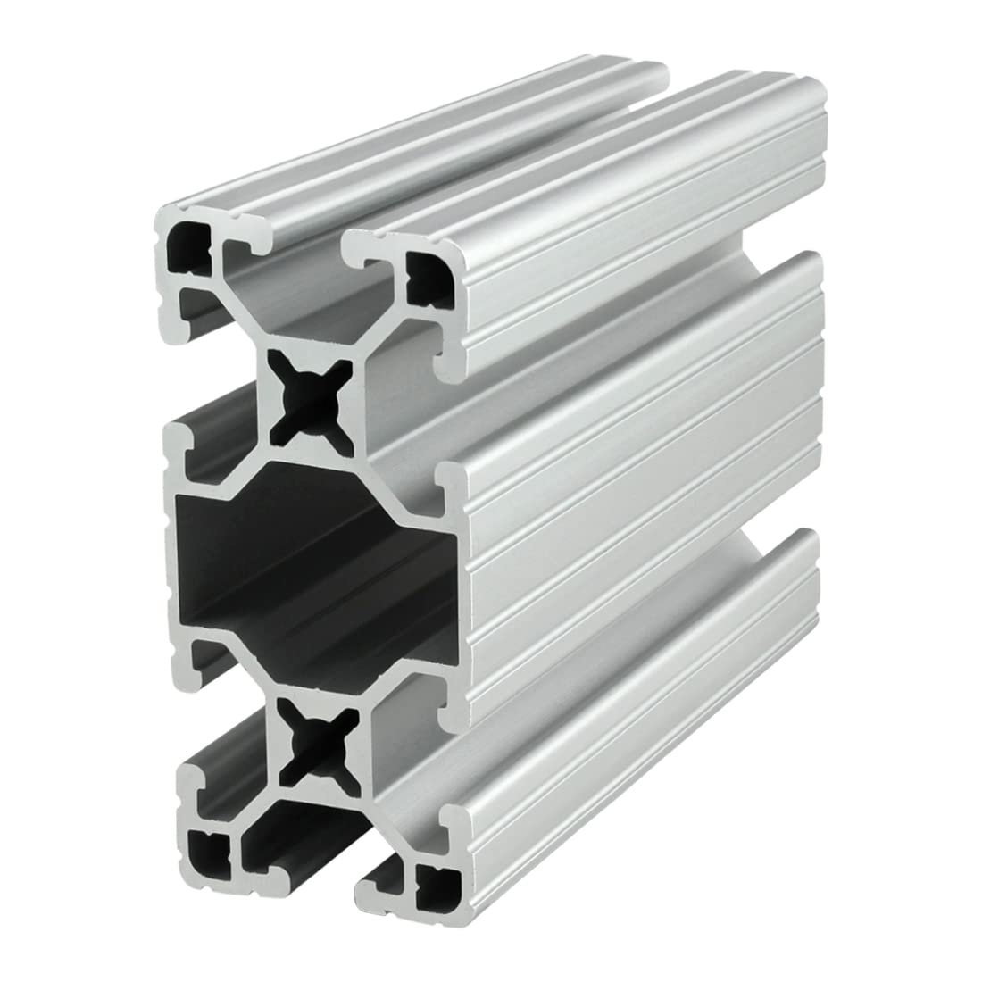 8020, 1530, 15 Series 1.5 Inch x 3 Inch T-Slotted Aluminum Extrusion DIY Extruded Linear Slot Bar Rail 80/20 (Ultra Lite, Clear Anodize, 89" Long)