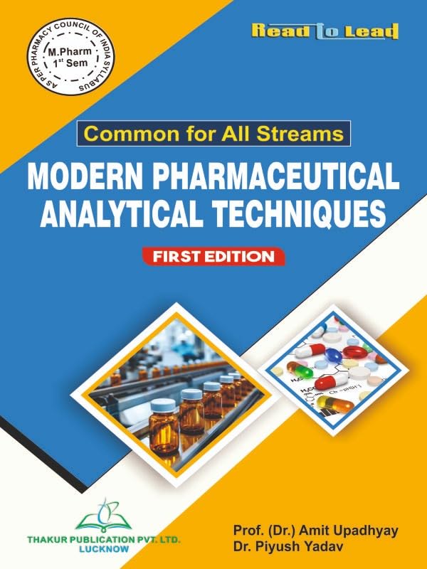Modern Pharmaceutical Analytical Techniques M.Pharm First Semester