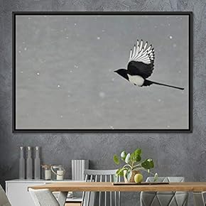 signwin Framed Canvas Wall Art Birds Soaring in...