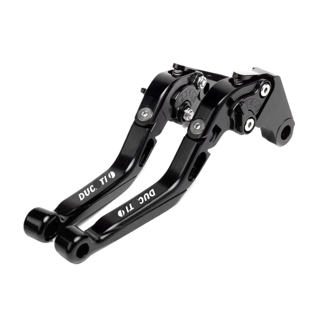 NHGFdfs Motorcycle Clutch Brake Lever for Du&Cati 696 796 695 620 400 Motorcycle CNC Foldable Extendable Brakes Clutch Levers