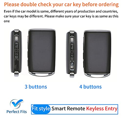 Ontto Custodia per chiave auto, adatta per Mazda 3...