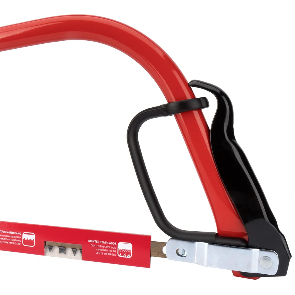Bellota 4540121 - Sierra de arco dentado americano para corte de madera verde