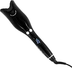 Modelador de Cachos Automático, Compatível com Faixa de Tensão de 110 a 240 Volts BY908 (preto)