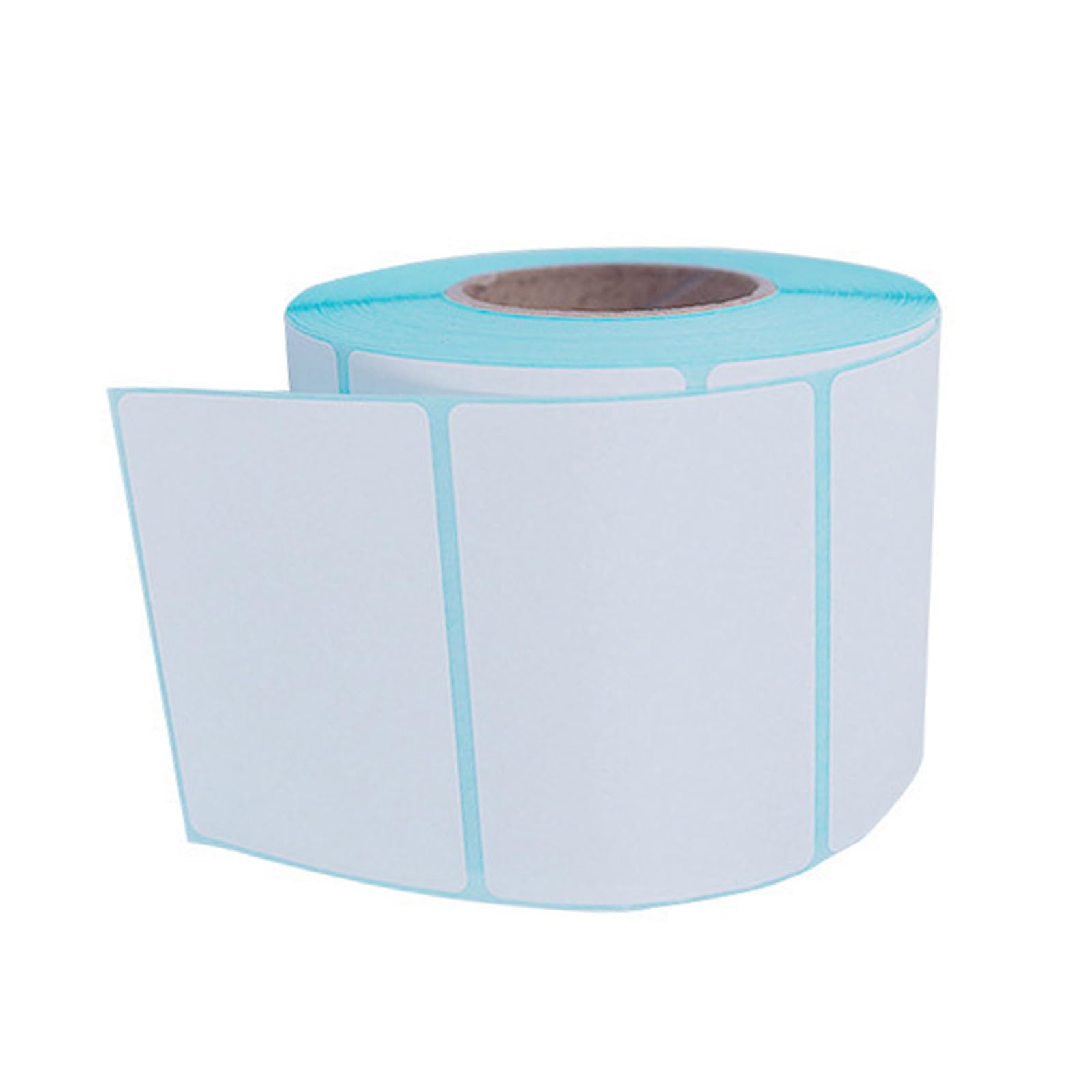Btgghytr 800Pcs Thermal Label Paper Water Resistant Adhesive White Sticker Address Labels Labels Roll for Logistics Packaging Thermal Adhesive