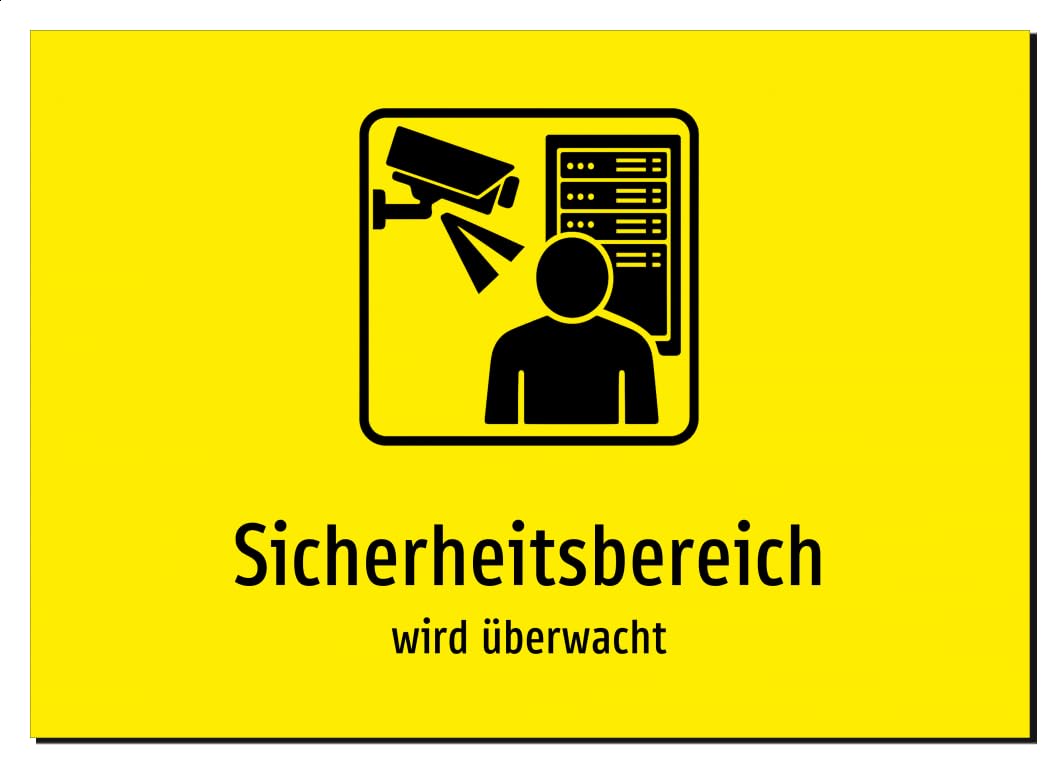 38889-DE-S-09 | Sicherheitsbereich - wird überwacht