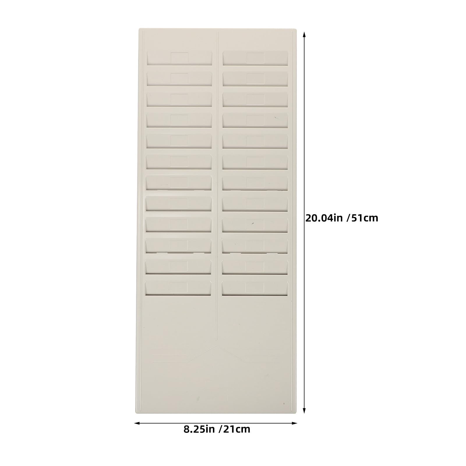 Toddmomy 2 Piezas Soporte para Tarjetas de Asistencia con 24 Bolsillos