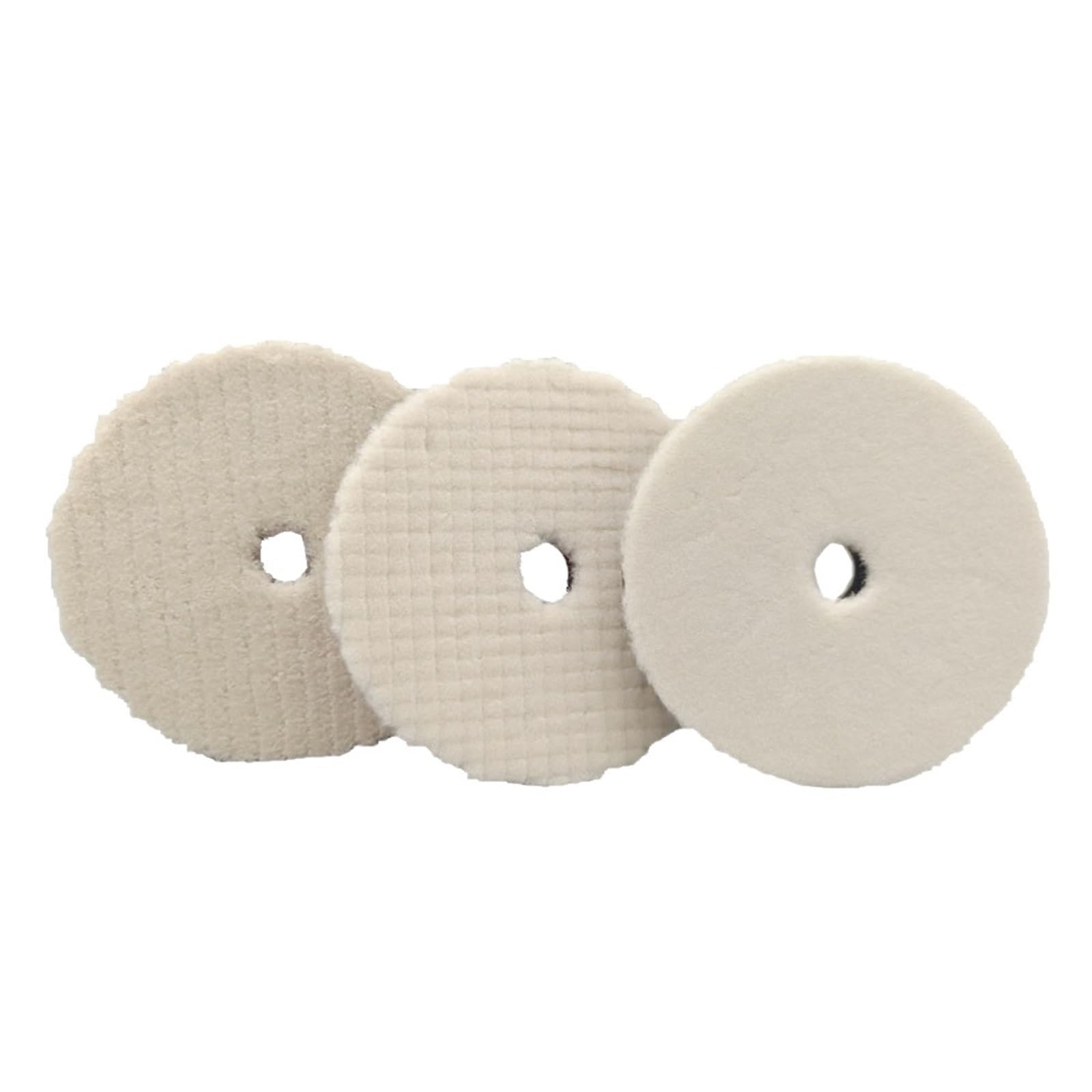 Dischi di lana per lucidatura Tampone for lucidatura in lana da 5 pollici for lucidatura del corpo Ruota in lana for lucidatrice for auto Tampone abrasivo in lana for auto per Lucidatura Vetro, Gioiel