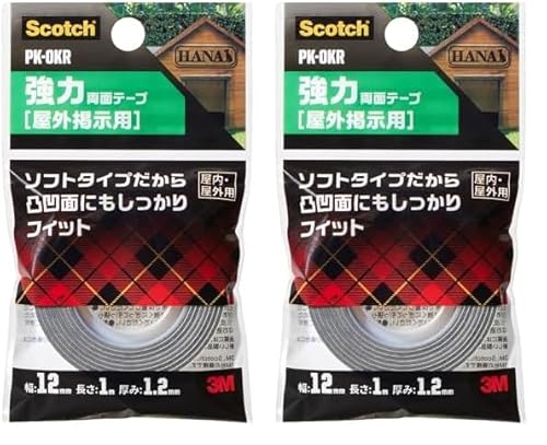 3M ʃe[v  Ofp 12mm 1 XRb` PK-OKR (× 2)