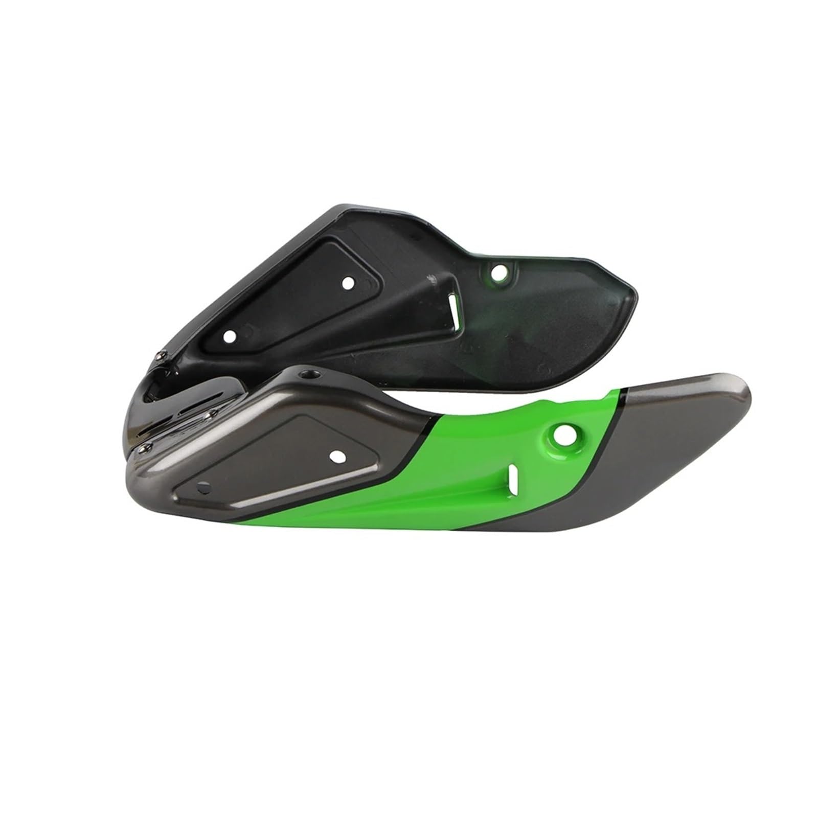Protector Motor Cubre Carter para Kawasaki para Z900RS para Z900 RS para Cafe SE 2018-2024 Belly Pan Carenado Inferior Chasis Protector Motor Cubierta Protectora Escape(Green)