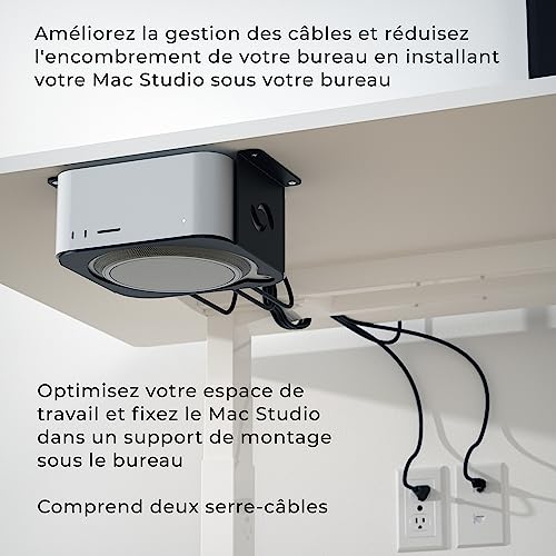 Support de montage Mac Studio HumanCentric compatible M4 M3 M2 M1 - 4