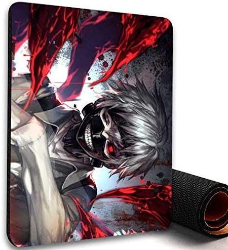 Tokyo Ghoul Manga Thin Anti-Slip Mice Pad Mat Mouse Pad for Optical Laser Mouse