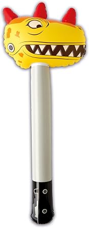 Rubies Official Fortnite Bitemark Inflatable Pick axe, Costume Accessory, Multi-Colour