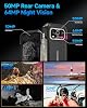 Ulefone Armor 27 Pro 5G Teléfono Rugerizado y Cargador Inalámbrico, Cámara Triple Real 64MP+50MP+50MP, 24GB+256GB MTK Dimensity 6300, 10600mAh(33W), Carga Inalámbrica 30W, Pantalla 6.78" FHD+ 120Hz Corning Gorilla 8
