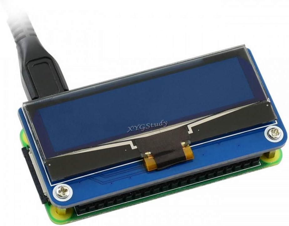 2.23 inch OLED Display HAT for Raspberry Pi 2B/3B/4B/Zero/Zero W Jetson Nano 128×32 Pixels SPI/I2C Interface @XYGStudy