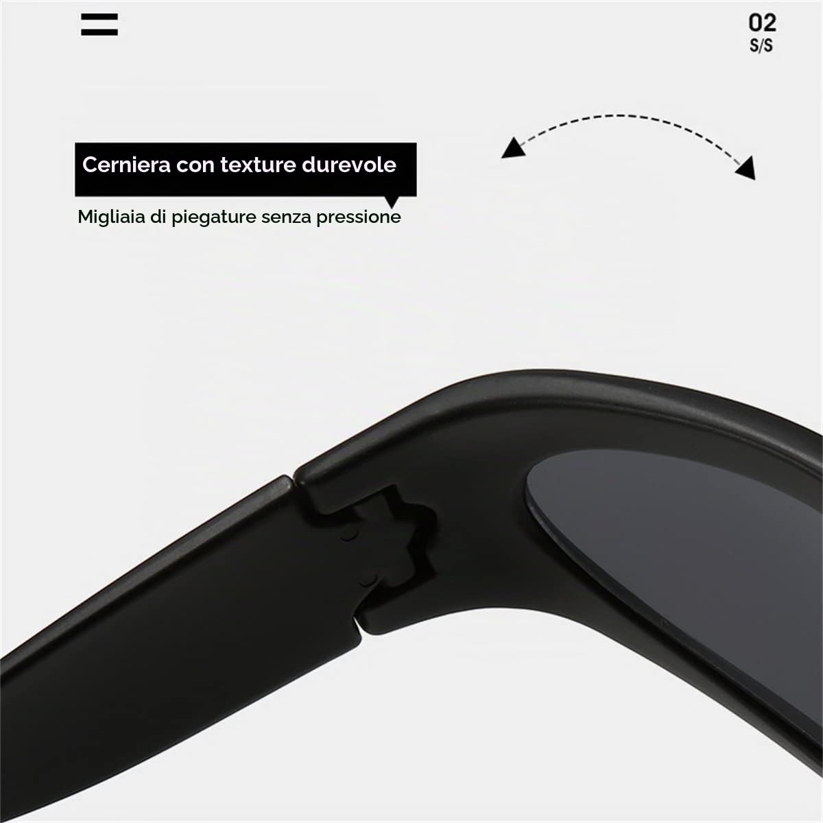 Occhiali da Sole Sportivi Avvolgenti Unisex, Sunglasses Ciclismo Protezione UV400, Y2K Occhiali Sole Avvolgente Futuristici Antivento Antipolvere Sunglasses per Feste Guida Pesca Ciclismo, 1 Paio