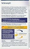tetesept Magnesium 500 Nacht Tabletten für entspannte Muskeln im Schlaf, 30 St. Tabletten