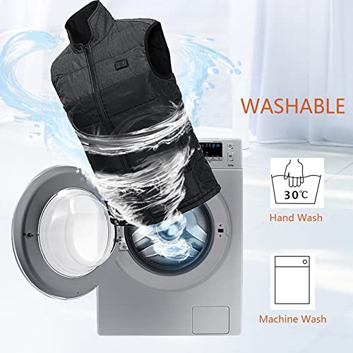 Chaleco Calefactable MFXI para Hombre y Mujer con Carga USB 5