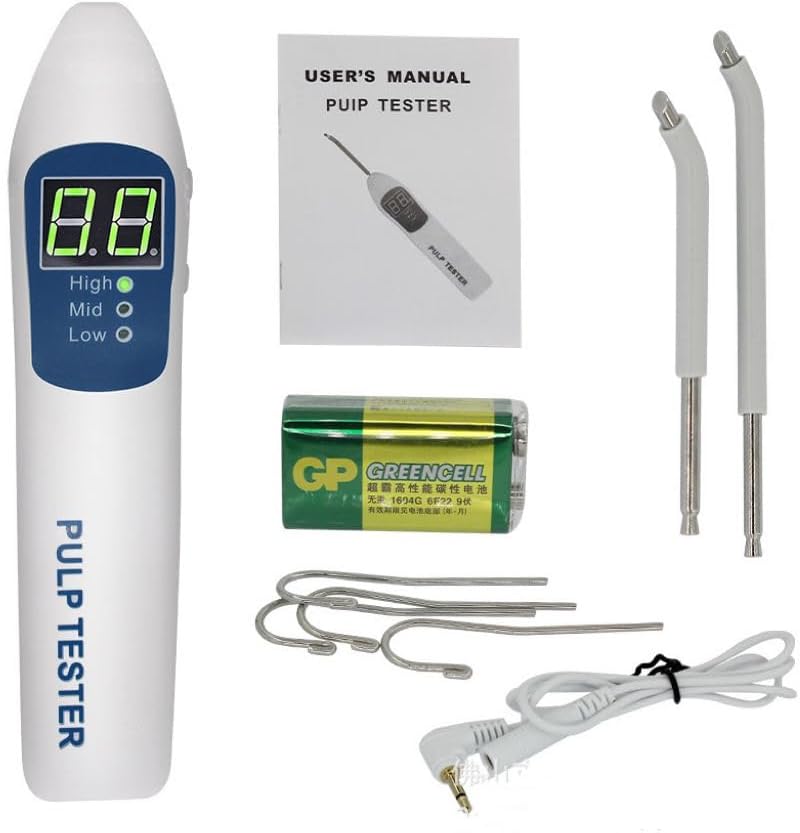 Dental Endo Tooth Nerve Vitality Pulp Tester for Clinical Oral Endodontics
