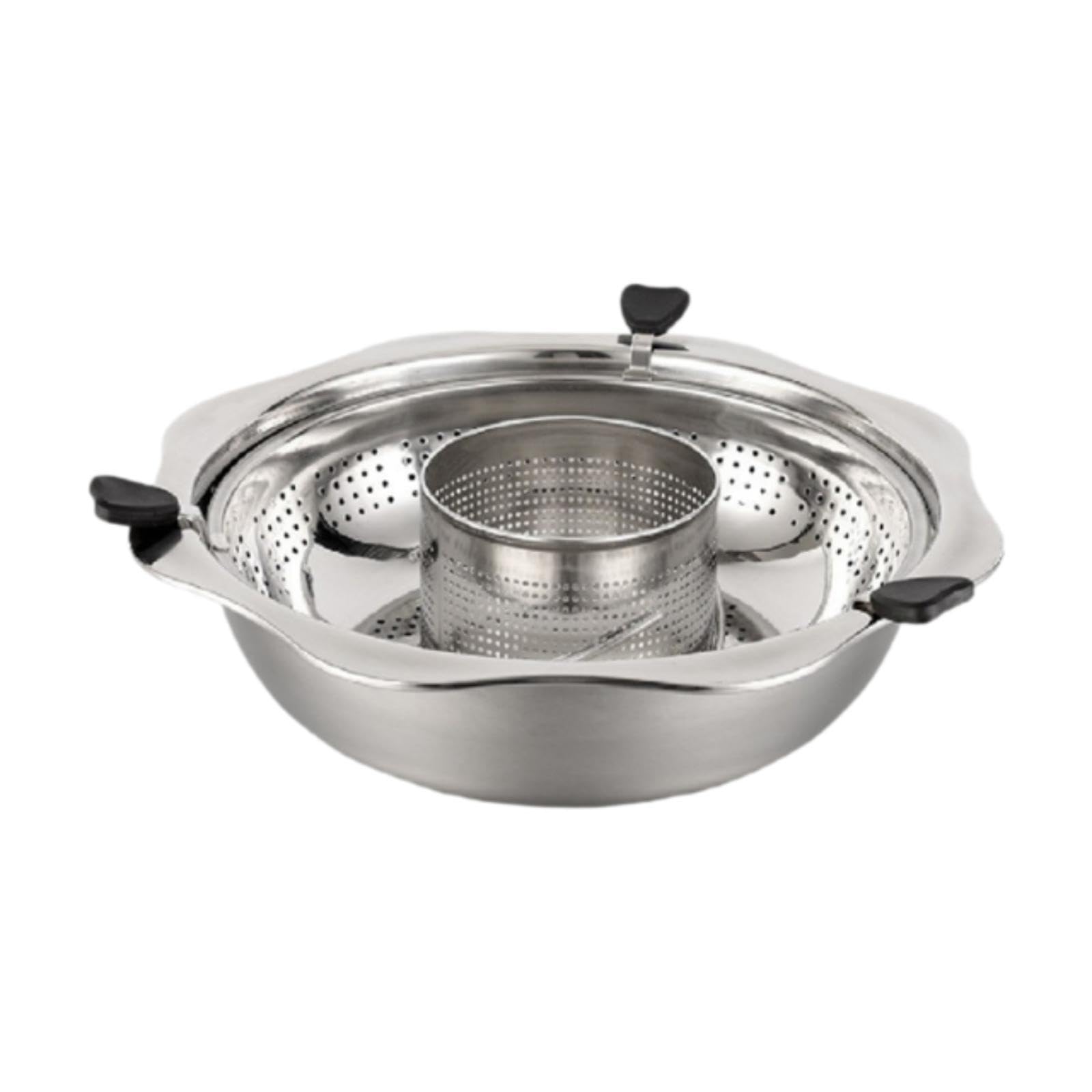 Lifting Hot Pot Cookware Divided Hotpot for Festivals Home Induction Cooktop-image-25