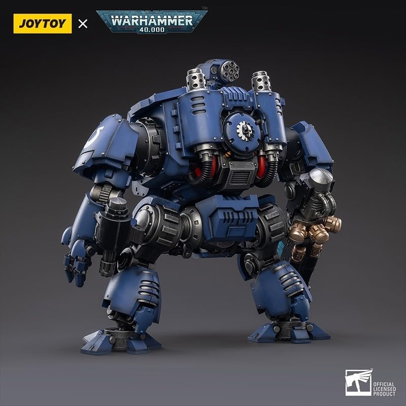 JOYTOY dreadnought Warhammer 40K dreadnought 1/18 Action Figures (UItramarines Redemptor Dreadnought)