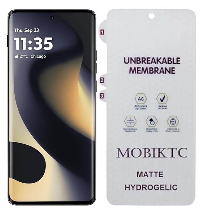 Flexible Tempered Glass Full Screen Protector For Motorola Moto Edge 60 Fusion 5G Screen Guard Protector Matte - Cellphone