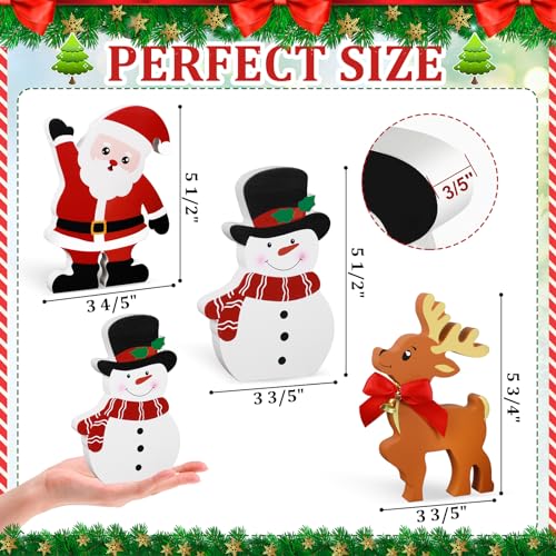 Snowman-Christmas-Decorations-Indoor-Cute-Snowman-Winter-Tiered-Tray-Decor-Set-of-3-Wooden-Snowman-Blocks-Xmas-Table-Decoration-for-Party-Home-Office-Shelf-Door-Santa-Claus-Reindeer Snowman Christmas Decorations Indoor Cute Snowman Winter Tiered Tray Decor Set of 3 Wooden Snowman Blocks Xmas Table Decoration for Party Home Office Shelf Door Santa Claus Reindeer