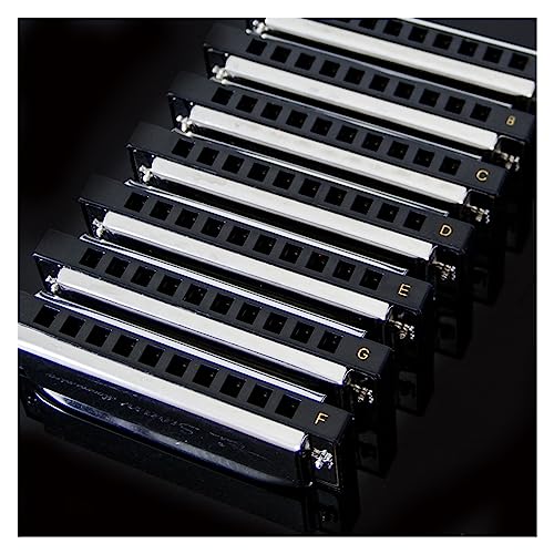 PacuM Harmonica par Instrument Key Harmonica 7 Pièces Harpe Harmonica Diatonique Vendre par Set Harmonica Professionnel Harmonica - Les Beatles, Paul McCartney, John Lennon, RIngo Starr, George Harrison PacuM Harmonica par Instrument Key Harmonica 7 Pièces Harpe Harmonica Diatonique Vendre par Set Harmonica Professionnel Harmonica – Image 4