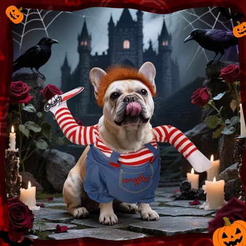 Disfraz Chucky para Perro T2Y X-Large miniatura 7