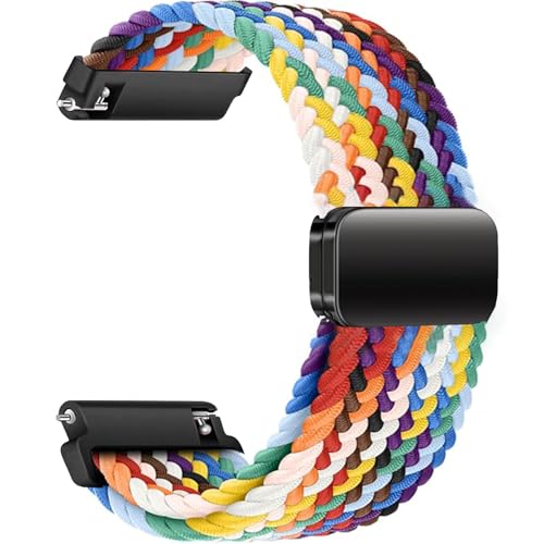 Sundara 20mm Nylongewebtes Armband für Samsung Galaxy Watch 7 6 5 4 40mm 44mm/6 4 Classic 46mm 42mm 47mm 43mm/FE/5 Pro/4...