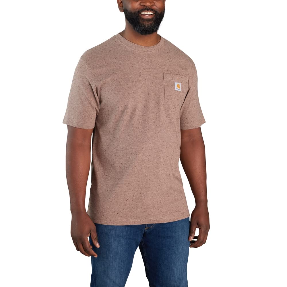 Carhartt Mens Loose Fit Heavyweight Short-Sleeve Pocket T-Shirt (Also Available in Big & Tall) CloseoutWork Utility T-Shirt — view 37